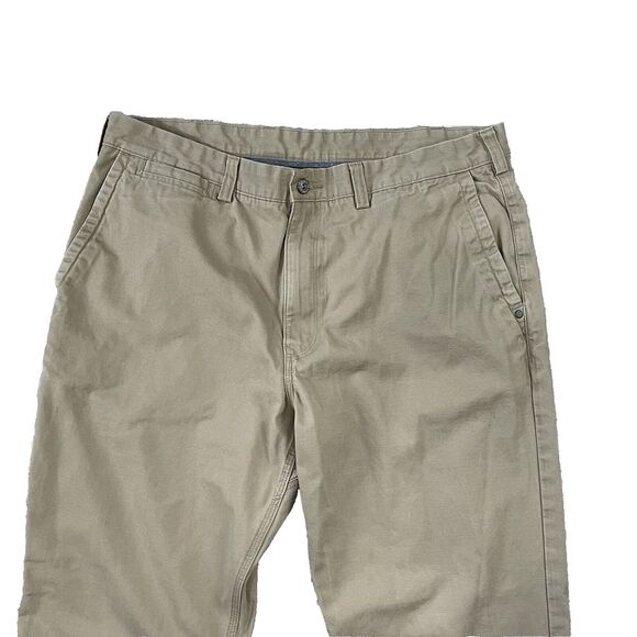 Duluth‎ Trading Pants Men's 40x32 Beige Standard Fit Work Wear Chinos - Picture 3 of 14